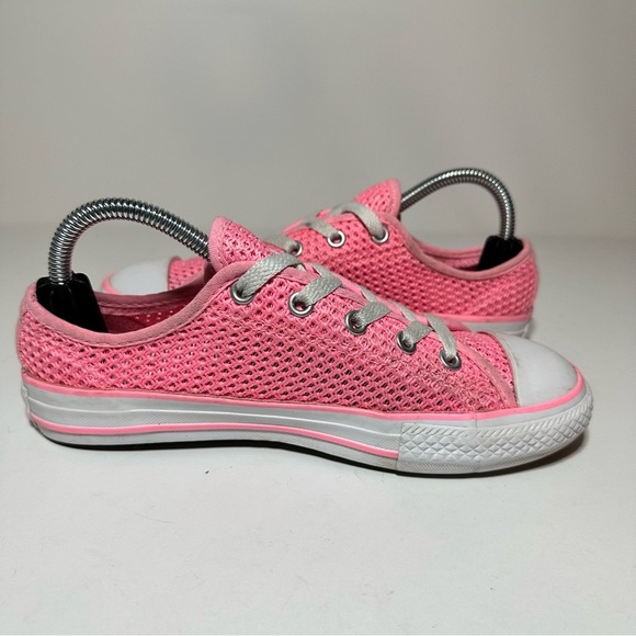Converse Chuck Taylor All Star Mesh Sneaker Girls US Size 2 (656058F) 214 Box 25 - Picture 4 of 9